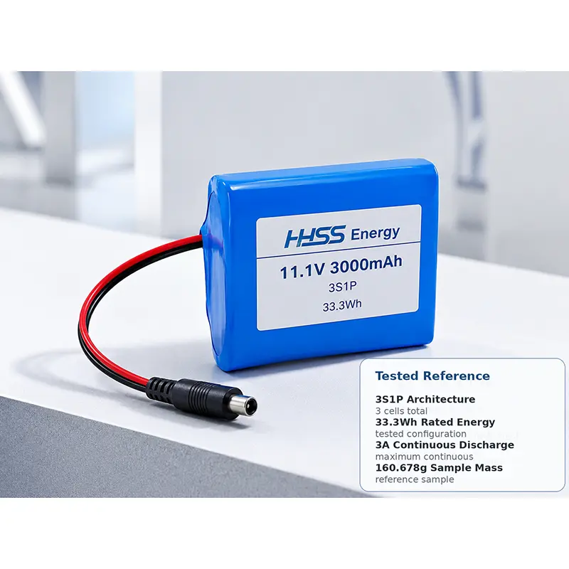 11,1 V 3000 mAh batterijpakket
