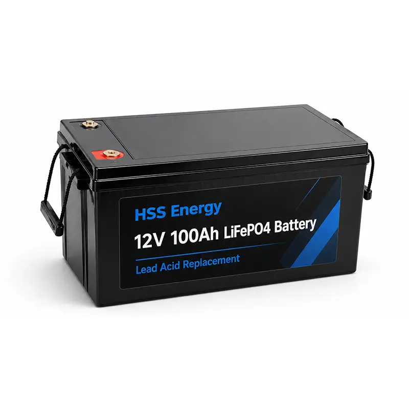 12V 100Ah LiFePO4-batterij