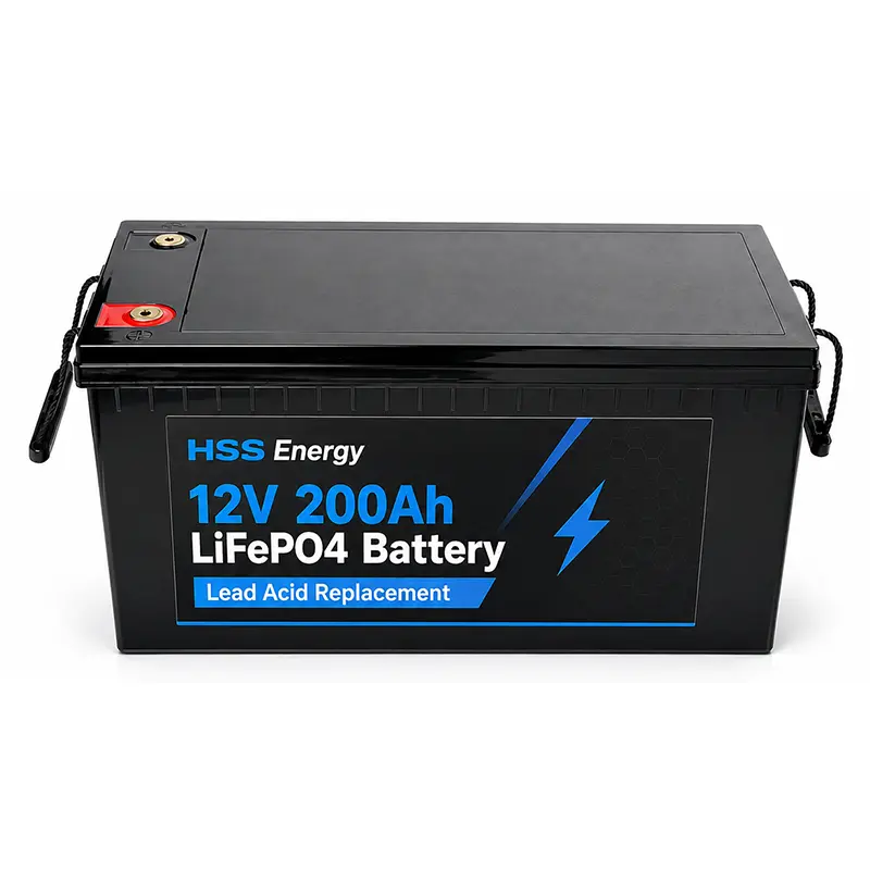 12V 200Ah LiFePO4-batterij