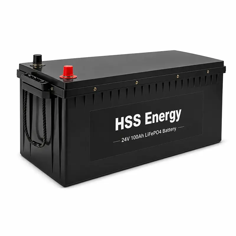 24V 100Ah LiFePO4-batterij