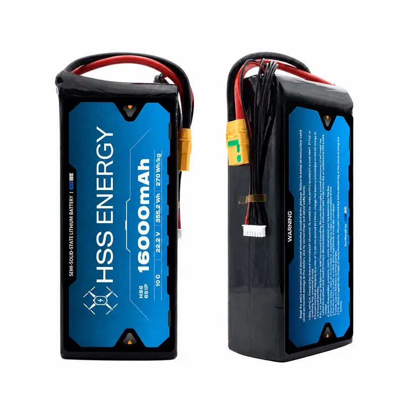 6S 16000 mAh UAV-batterij