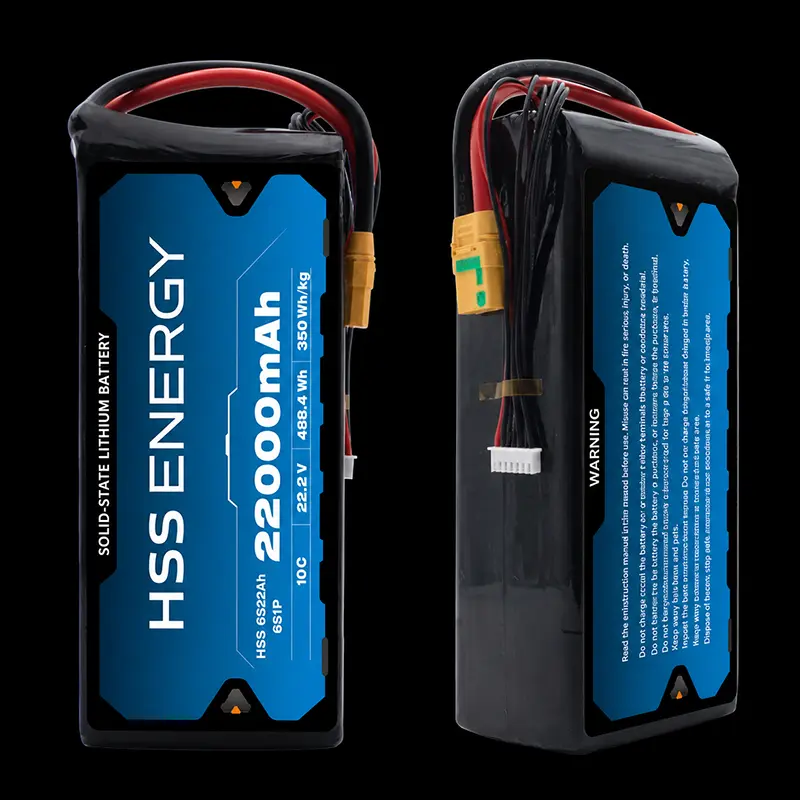 6S 22000 mAh UAV-batterij
