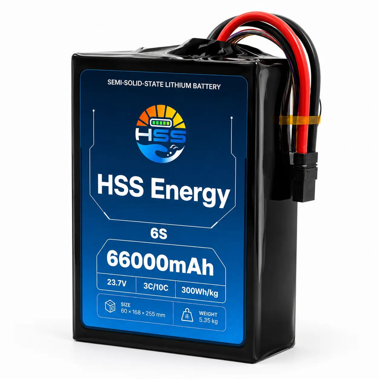 6S 66000mAh UAV-batterij