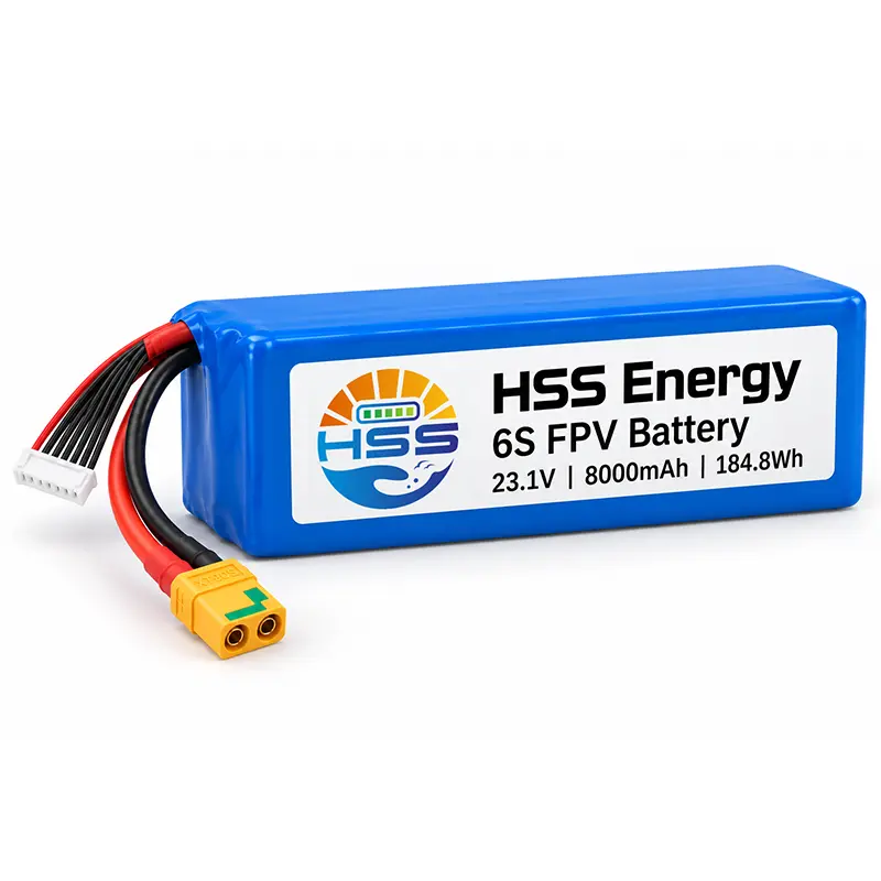 6S 8000mAh FPV-batterij