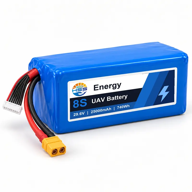 8S 25000 mAh UAV-batterij