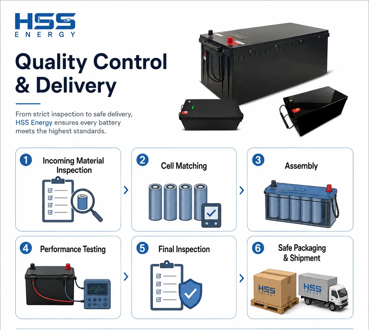 24V 100Ah LiFePO4 Battery