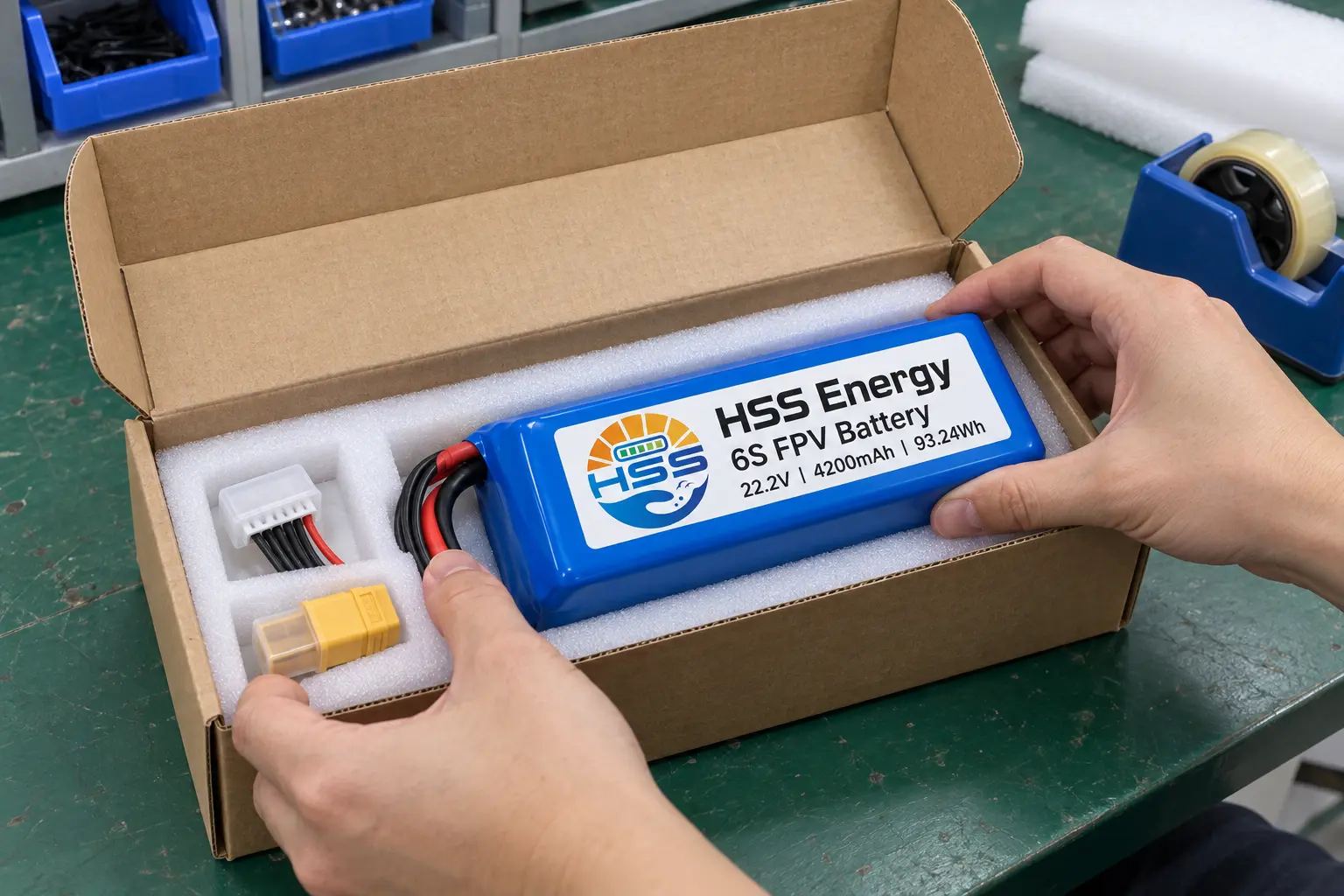 6S 4200mAh FPV Battery